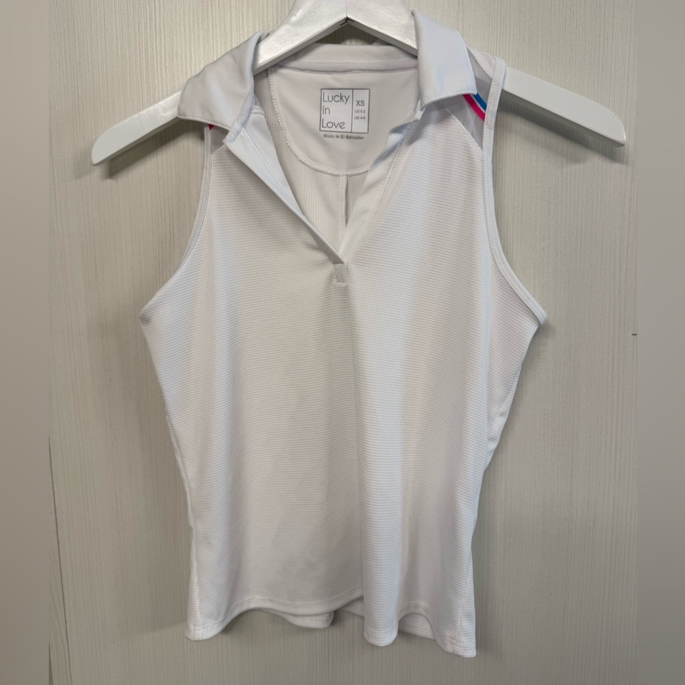 Lucky in love golf tank